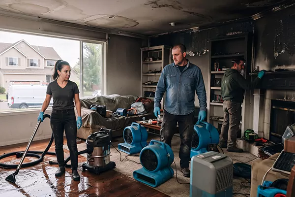 Smoke and Water Damage Restoration Seattle