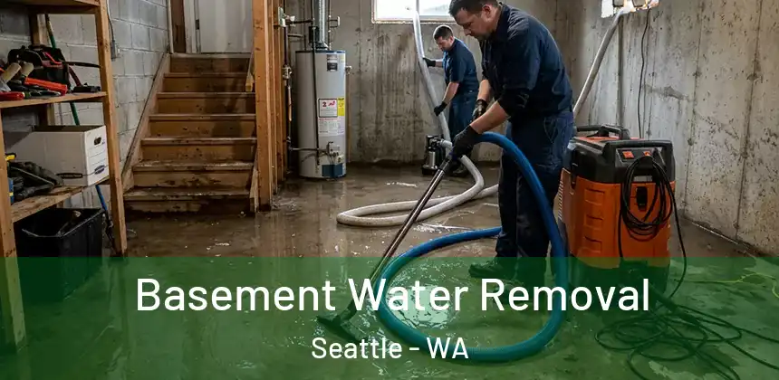  Basement Water Removal Seattle - WA