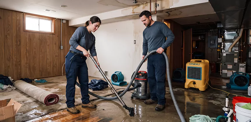 Frozen Pipe Burst Cleanup in Seattle